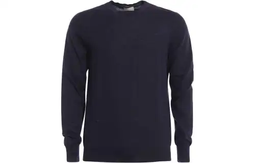 DIOR Sweaters Men's Blue Crew Neck Moderate Other