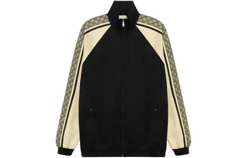 GUCCI Oversize Technical Jersey Jacket