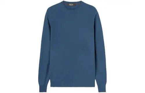 Loro Piana The Gift Of Kings® Crewneck Sweater Men's Dark Blue