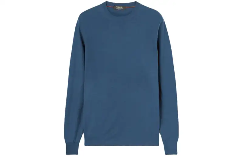 Loro Piana The Gift Of Kings® Crewneck Sweater Men's Dark Blue