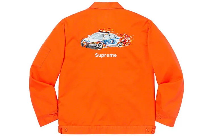 Supreme Cop Car Embroidered Jacket