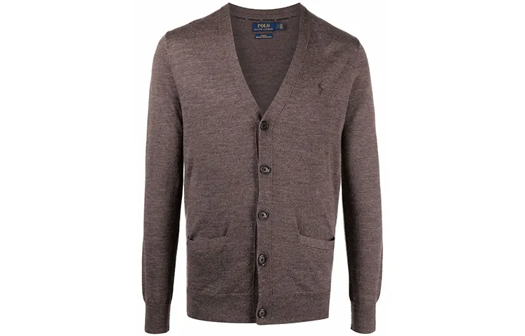 Polo Ralph Lauren FW21 Sweater Slim Fit Men's Brown
