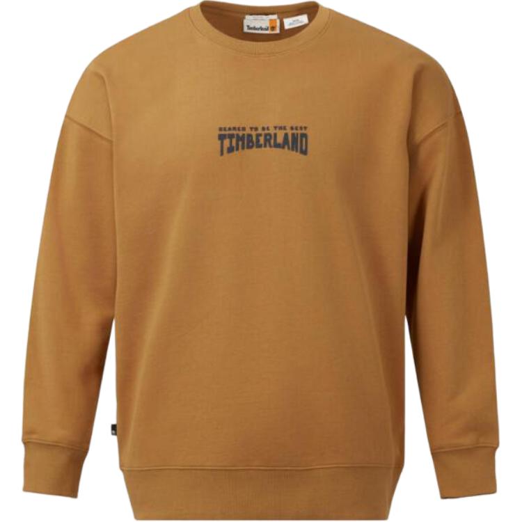 Мужской свитшот Timberland LP Sweatshirt Crew (коричневый)