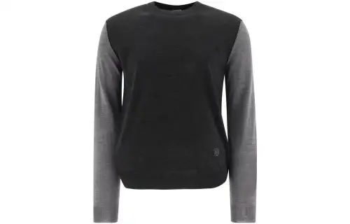 LOEWE Sweaters Men's Gray Crew Neck Moderate Other