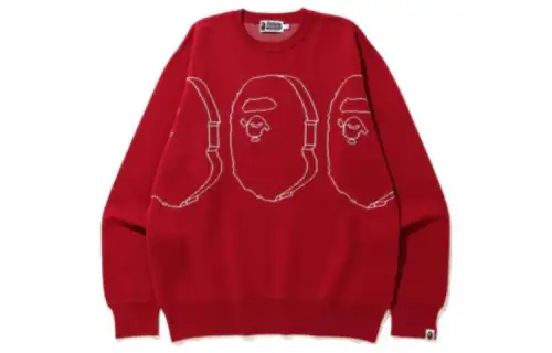 A BATHING APE Sweaters Men's Crew Neck Moderate Other