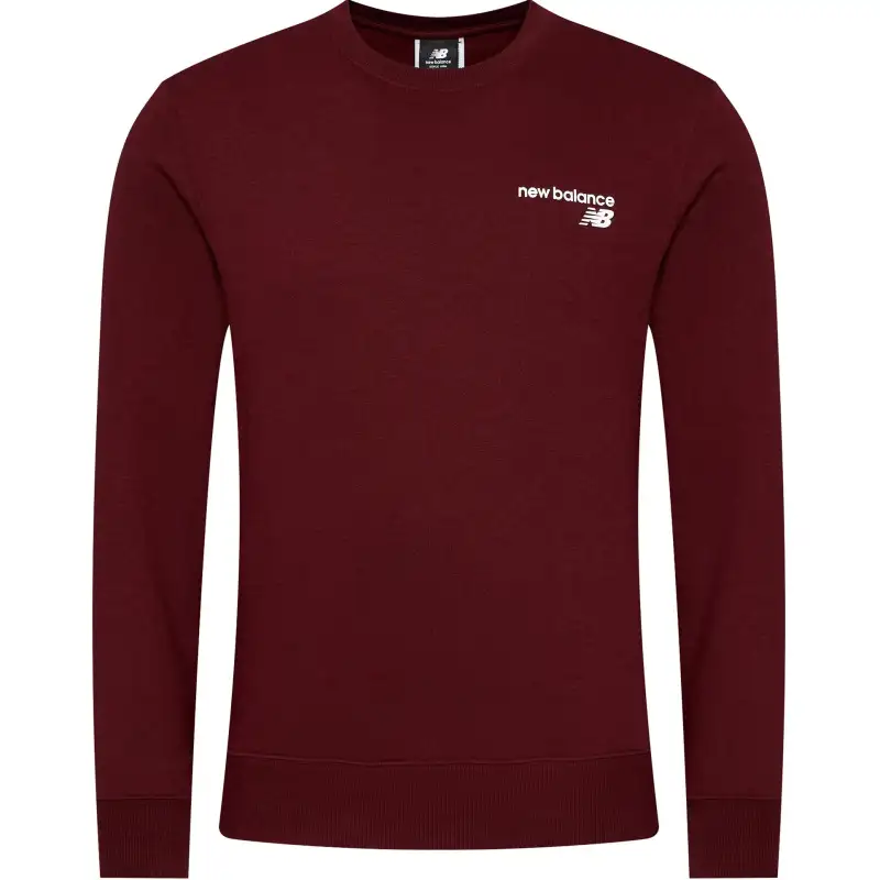 New Balance SS25 Sweatshirt Men's Blood Red