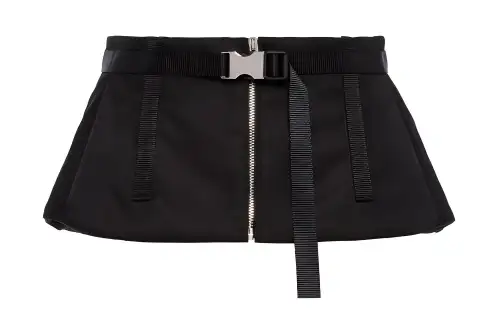 PRADA Re Nylon Belts Women's Black /