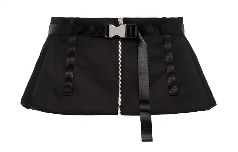 PRADA Re Nylon Belts Women's Black /