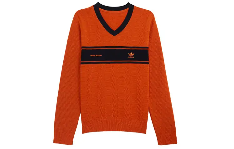 Adidas X Wales Bonner Long Sleeve Knit Sweater