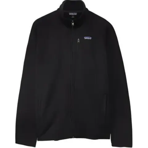 Patagonia contrast logo bomber jacket