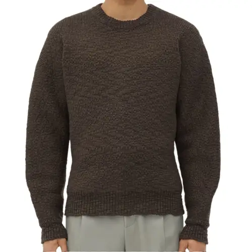 Bottega Veneta FW24 Sweater Men's Dark Olive Green