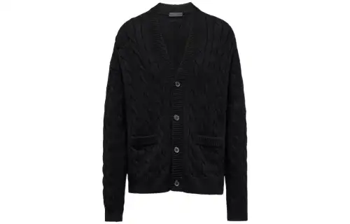 【Previous Season】cashmere cable-knit cardigan