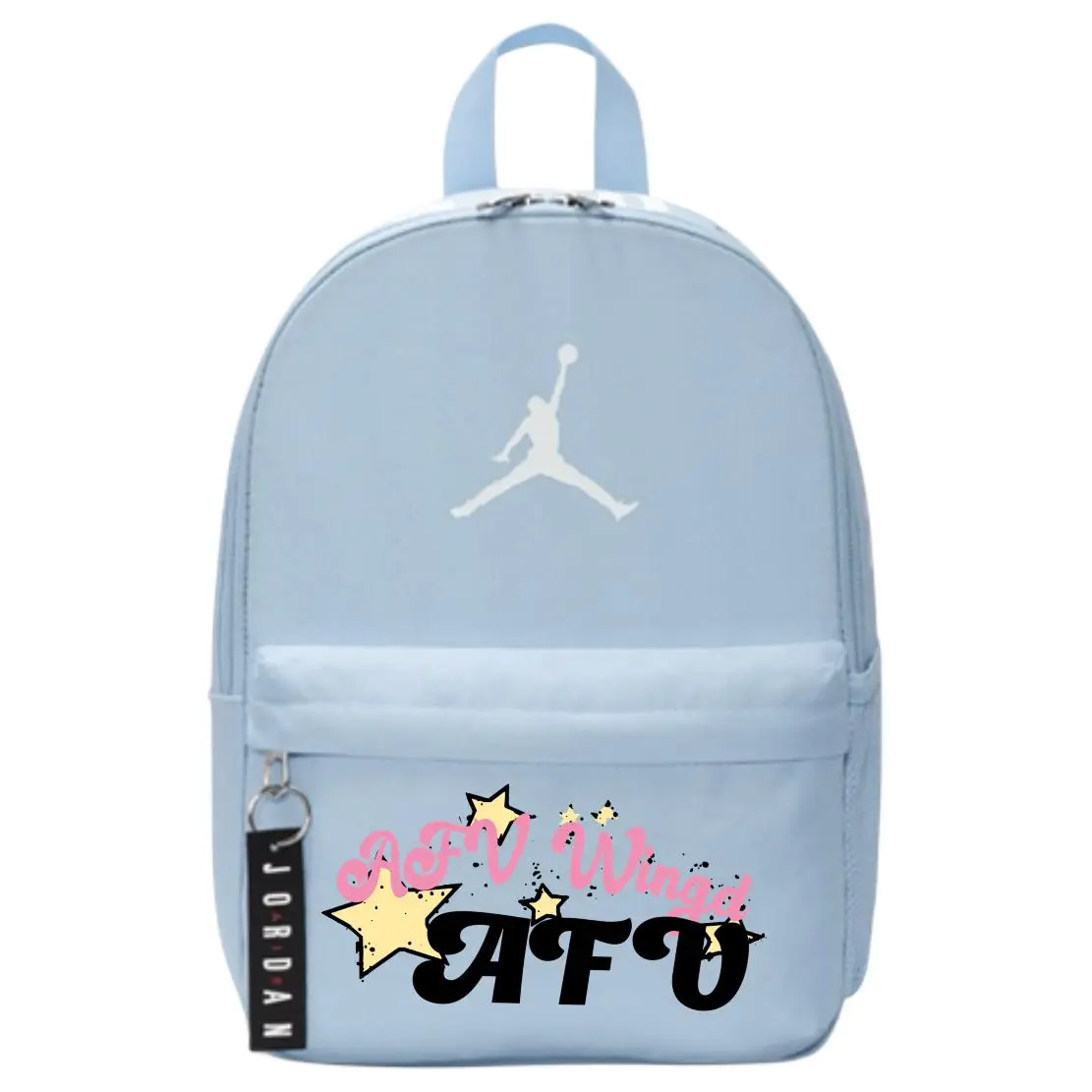 Jordan Polyester Backpack Unisex Blue
