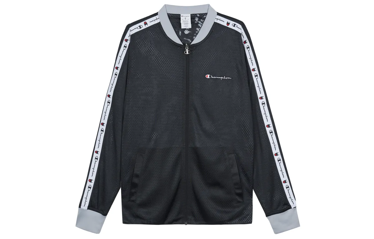 Champion Jacket US Version Unisex Black