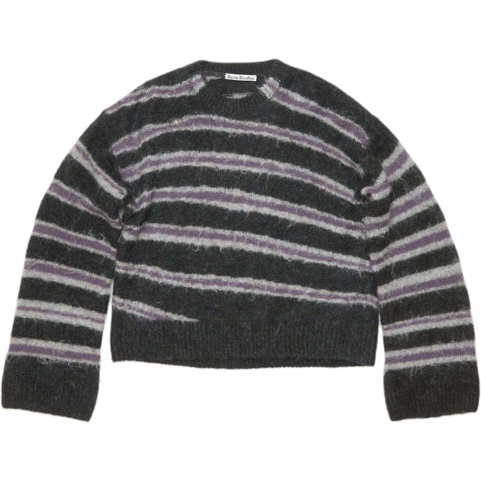 Мужской свитер Acne Studios B60315-DRI (серый в полоску)