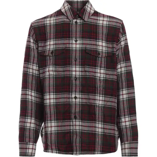 GUCCI Shirts Men's Multicolor Lapel Moderate Other