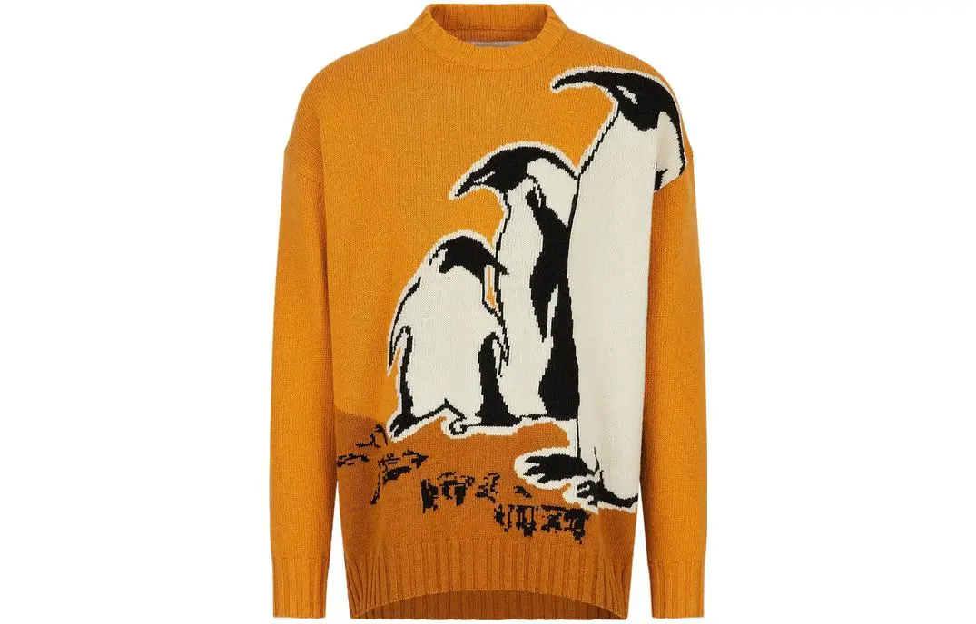 EMPORIO ARMANI Sustainable Collection Sweater Men's Yellow