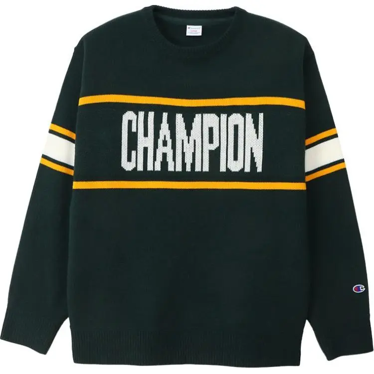 Champion FW24 Sweater Men's Dark Green