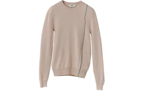 HERMES SS22 Knitwear Men's Khaki