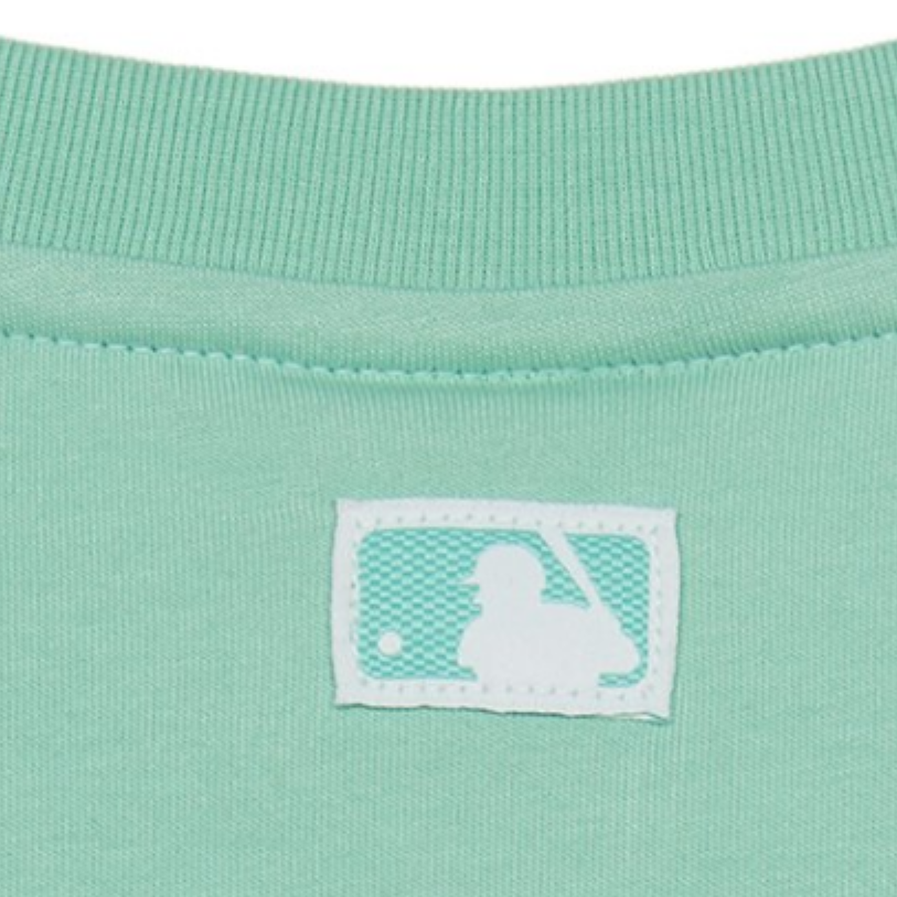 Футболка MLB KIDST (светло-зеленая) — фото 5