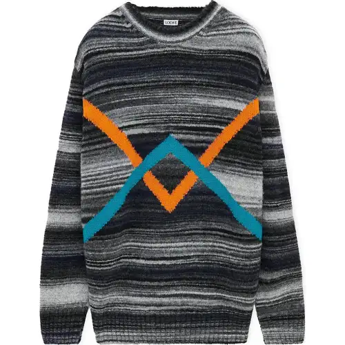LOEWE Striped Knit Sweaters