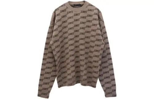Balenciaga Bb Logo Crewneck