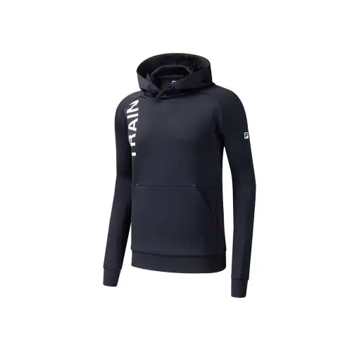 FILA Sweatshirts Men's Blue Hooded Moderate Regular