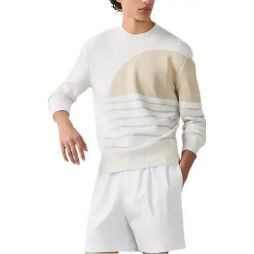 HERMES SS23 Cashmere Sweater Men's White