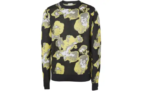 DIOR Sweaters Men's Multicolor Crew Neck Moderate Other