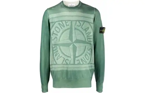 STONE ISLAND Sweater Men's Green