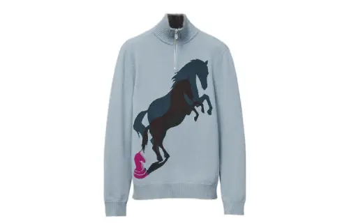 HERMES FW22 Knitwear Men's Mist