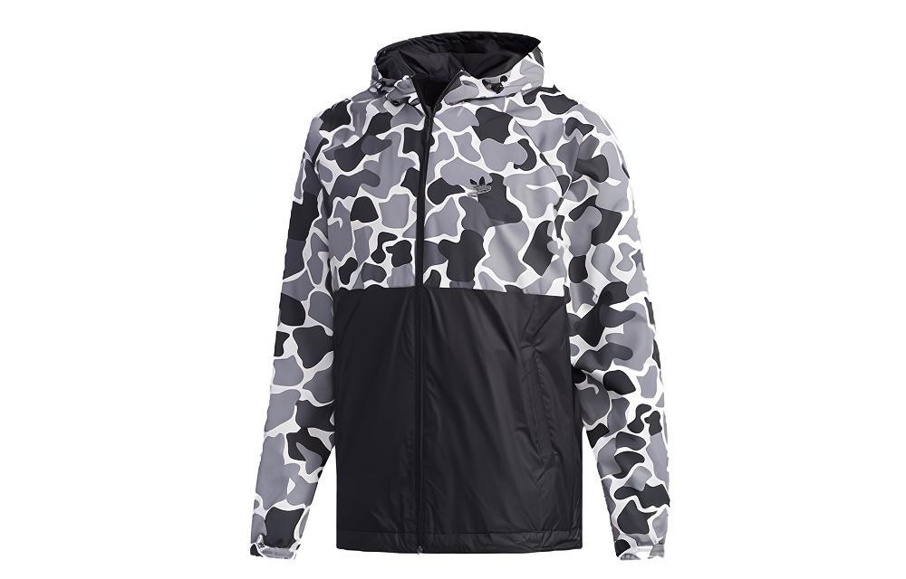 Мужские куртка adidas Originals Graphics Reversible JKT (черный) — фото 1