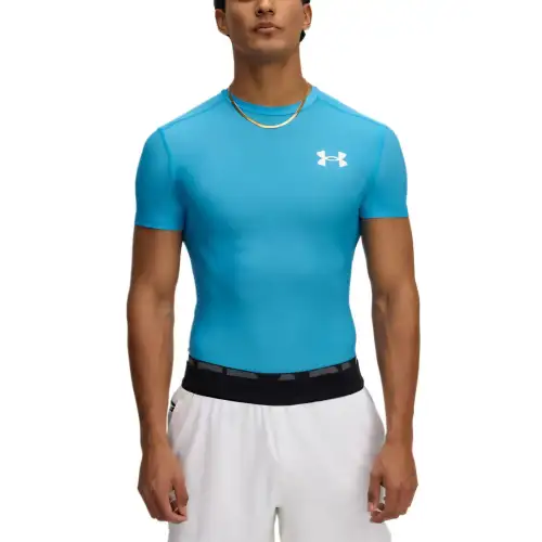 Under Armour HeatGear OG Compression T Shirt Men's Blue