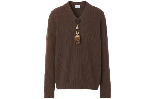 Burberry FW21 Loose Fit Knitwear Men's Brown