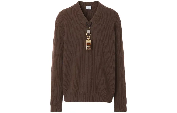 Burberry FW21 Loose Fit Knitwear Men's Brown