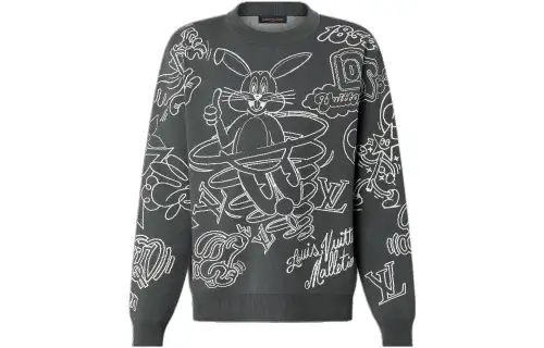 LOUIS VUITTON SS23 Knitwear Men's Gray