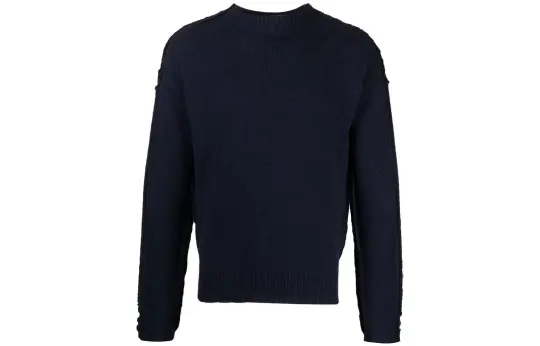 MARNI FW22 Wool Sweaters Sweater Men's Navy Blue