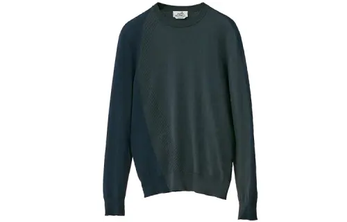 HERMES SS22 Knitwear Men's Dark Green