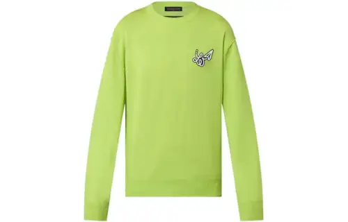 LOUIS VUITTON Embroidered Lv Logo Shirt