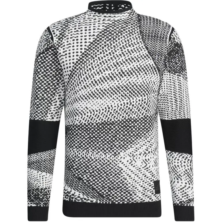 Adidas Knitwear Men's Gray Crew Neck Moderate Other