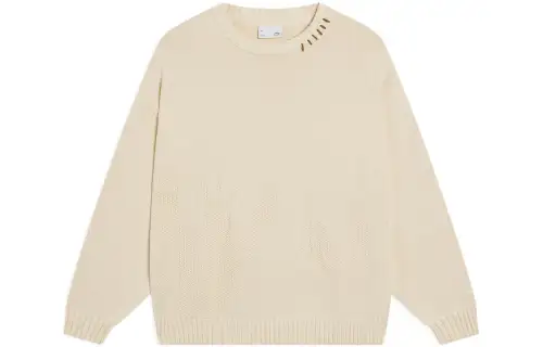 Li Ning Sports Trendy Collection Sweater Men's Ecru