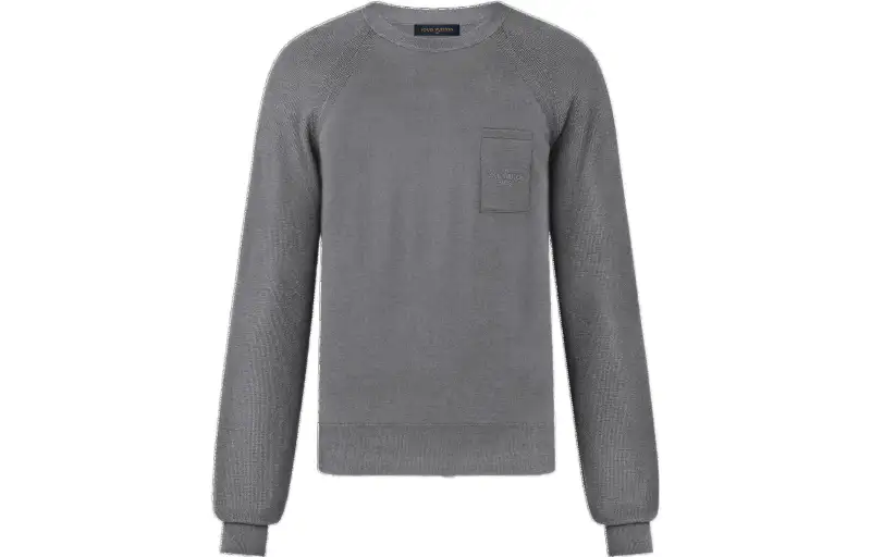LOUIS VUITTON Sweater Men's Gray