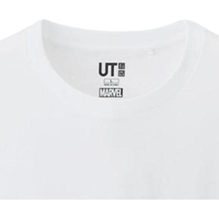 Футболка UNIQLO x jason polan (белая) — фото 2