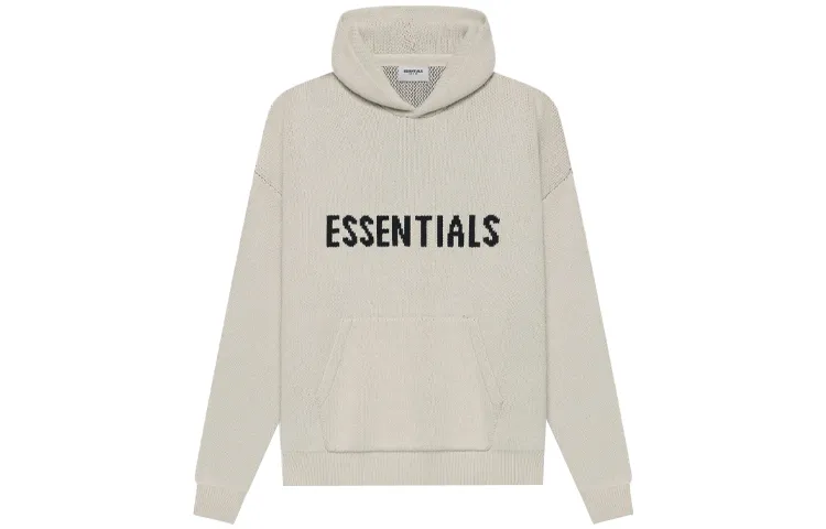 Fear Of God Essentials Knit Pullover Hoodie SS21