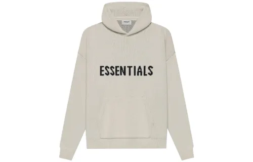 Fear Of God Essentials Knit Pullover Hoodie SS21