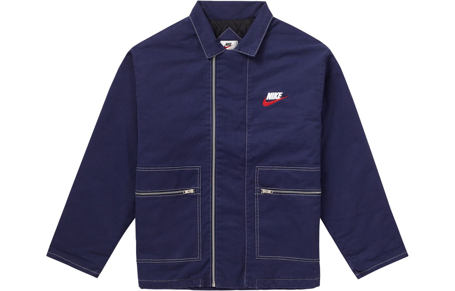 Supreme Nike Double Zip Quilted Work Jacket