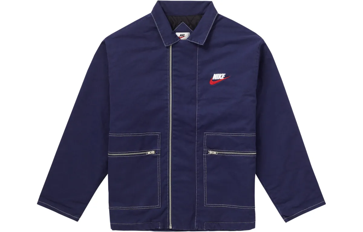 Supreme Nike Double Zip Quilted Work Jacket