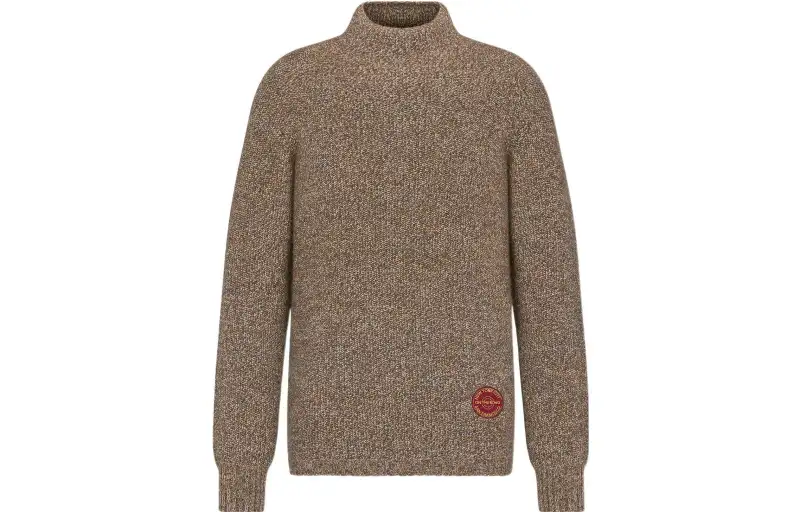 DIOR FW22 Cashmere Sweater Men's Beige