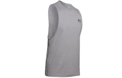 Under Armour Sportstyle Tank Top Men's Gray