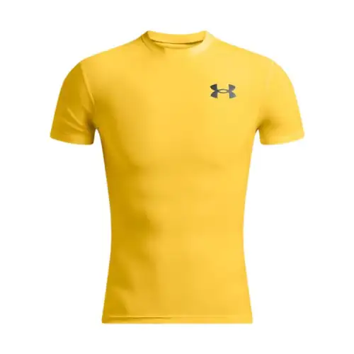 Under Armour HeatGear OG Compression T Shirt Men's Yellow